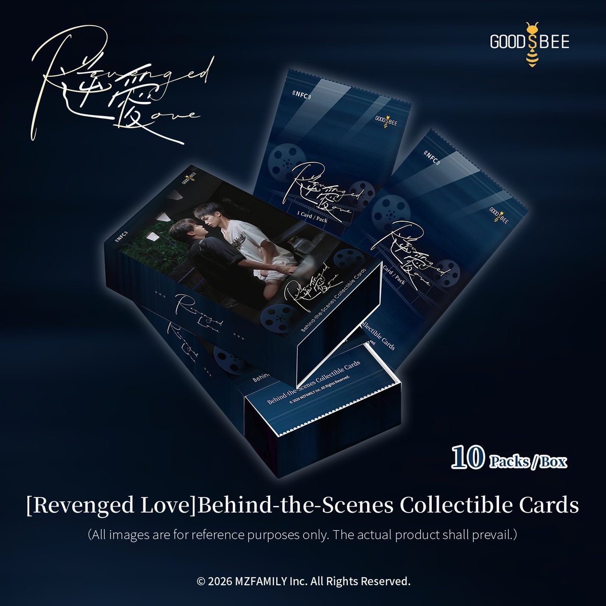 タレントカード [Revenged Love] Behind-the-Scenes Cards In stock] Revenged Love x Goodsbee Official Merch - Behind-the