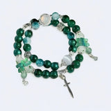 Feud (2025) Official Merch - Bai Lu / Joseph Zeng Character Gemstone Double Bracelet (Preorder)