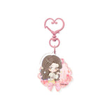 [Preorder 50 days] The Best Thing (2025) Official Merch - Zhang Linghe (He Suye) / Xu Ruohan (Shen Xifan) Resin Heart Keychain