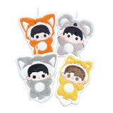 [In stock] Double Helix (2026) Official Merch - Lingering Thoughts Series Animal Onesie Hand Towel 15*25 cm