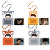 [Limited Preorder 60 days] Double Helix (2026) Official Merch - Lingering Thoughts Series Plush Photocard Holder with Photo Card - CPOP UNIVERSE Chinese Drama Merch Store