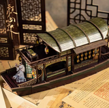 Follow Your Heart Merch -  Jiang Xin Bai / Luo Yun Xi Wooden Boat Assembly Model  [Official]