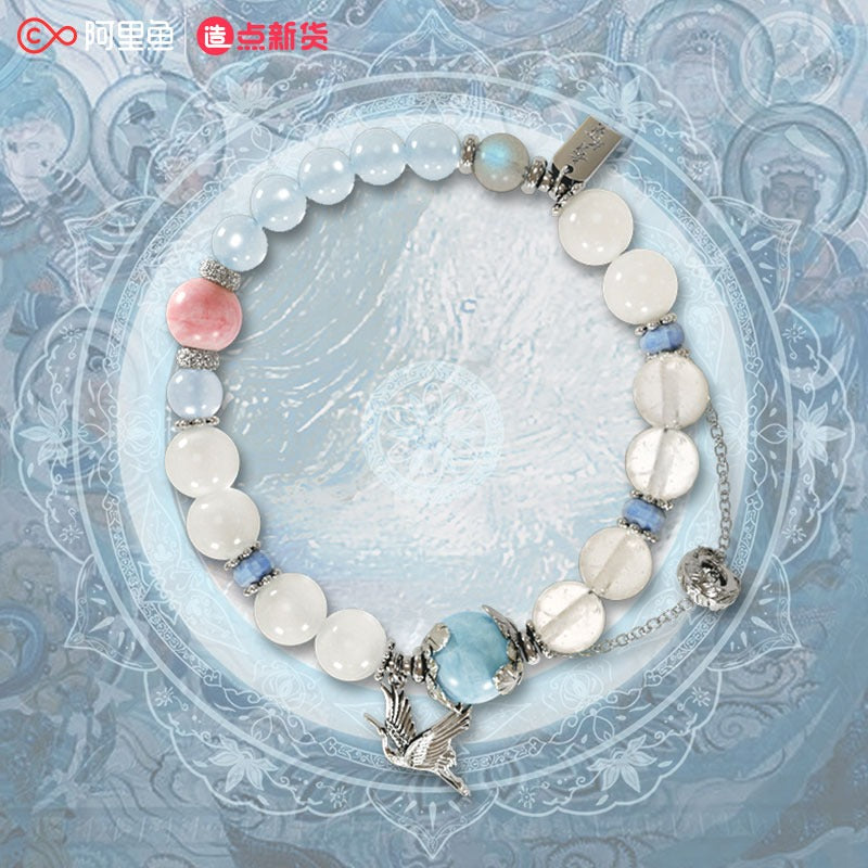 Till the End of the Moon Merch - Character Gemstone Bracelet