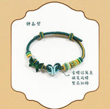 Whispers of Fate x Xiao Mang Official Merch - Luo Yunxi (Tang Lici) Handwoven Character Blessing Rope Bracelets