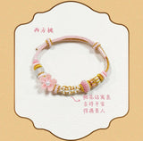 Whispers of Fate x Xiao Mang Official Merch - Luo Yunxi (Tang Lici) Handwoven Character Blessing Rope Bracelets