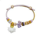 Whispers of Fate x Xiao Mang Official Merch - Luo Yunxi (Tang Lici) Handwoven Character Blessing Rope Bracelets