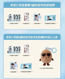 [In stock] Zhang Linghe x MOLSION Cube Series Square Frame Sunglasses MS3131 + Merch Gift Set