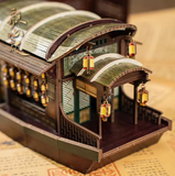 Follow Your Heart Merch -  Jiang Xin Bai / Luo Yun Xi Wooden Boat Assembly Model  [Official]