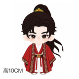 [Limited Preorder 180 days] Key to the Phoenix Heart (2026) Hou Minghao (Xiao Wu Yi) 10 cm Starfish Body Plush Doll (Crimson Robes ver.) 10 cm