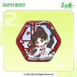 [Preorder 60 days] Mysterious Lotus Casebook 3rd Anniversary Merch - Flavors & Colors of Yangzhou Series Double-flash Badge Set