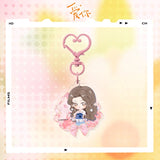 [Preorder 50 days] The Best Thing (2025) Official Merch - Zhang Linghe (He Suye) / Xu Ruohan (Shen Xifan) Resin Heart Keychain
