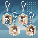 Melody of Golden Age Merch - Ding Yuxi / Shen Du / Yan Xing Acrylic Keychain [Official]