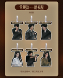 [Preorder 60 days] Overdo (2026) x Xiao Mang Official Merch - "Love Ablaze" Acrylic Luggage Tag Blind Pack