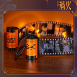 [Preorder 10 days] Overdo (2026) x iQIYI Official Merch - Zhang Linghe (Murong Qing Yi) & Wang Churan (Ren Susu) Film Roll Keychain