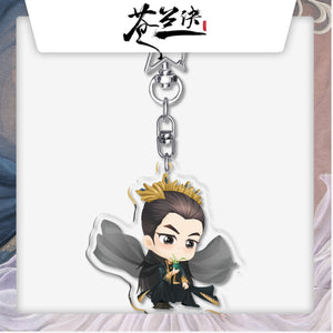 Love Between Fairy and Devil Merch - 2nd Anniversary Special Character Keychain 5cm Set of 3 [iQIYI x WUDOLL Official]