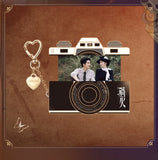 [In Stock] Overdo (2026) x iQIYI Official Merch - Zhang Linghe (Murong Qing Yi) & Wang Churan (Ren Susu) Camera Drama Stills Keychain