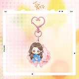 [Preorder 50 days] The Best Thing (2025) Official Merch - Zhang Linghe (He Suye) / Xu Ruohan (Shen Xifan) Resin Heart Keychain