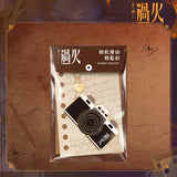 [In Stock] Overdo (2026) x iQIYI Official Merch - Zhang Linghe (Murong Qing Yi) & Wang Churan (Ren Susu) Camera Keychain