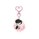 [Preorder 50 days] The Best Thing (2025) Official Merch - Zhang Linghe (He Suye) / Xu Ruohan (Shen Xifan) Resin Heart Keychain