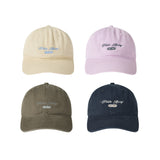[Limited Preorder 45 Days] Hou Minghao FAD3AWAY FA Minimalist Logo Embroidered Baseball Cap