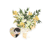 [Preorder 50 days] The Best Thing (2025) Official Merch - Zhang Linghe (He Suye) / Xu Ruohan (Shen Xifan) Bouquet Badge Display Set
