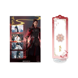 [Preorder 45 days] Legend of the Female General (2025) Official Merch - Zhou Ye (He Yan) Film-Style Four-Panel Photo Display Standee