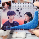 [Preorder 60 days] Love for You (2026) Official Merch - Song Weilong (Chen Yi) / Zhang Jingyi (Miao Jing) Flowing Sand Display Magnet Set