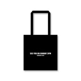 [PREORDER 60 days] Zhan Xuan x QQ Music Official Merch - SEE YOU ON SUNDAY 3PM Canvas Tote [+photo card benefit]