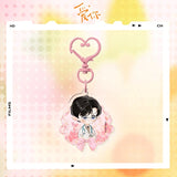[Preorder 50 days] The Best Thing (2025) Official Merch - Zhang Linghe (He Suye) / Xu Ruohan (Shen Xifan) Resin Heart Keychain