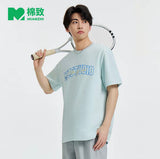 [In stock] Hou Minghao x MIANZHI Official Merch - 'MZSTUDIO' Sorona Cooling Short Sleeve T-Shirt - CPOP UNIVERSE Chinese Drama Merch Store