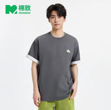 [In stock] Hou Minghao x MIANZHI Official Merch - 'Kiwi Kitten' Cotton Short Sleeve T-Shirt (+random photo card benefit) - CPOP UNIVERSE Chinese Drama Merch Store