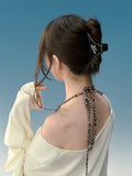 [In Stock] Zhao Lusi Design Brand ROSYDOEDIAN - 'Clip it up' Series Bedazzled Hair Claw Clip