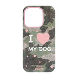 [In Stock] Zhao Lusi Design Brand ROSYDOEDIAN - 'I Love My Dog' Phone Case (Compatible with iPhone 15/16/17)