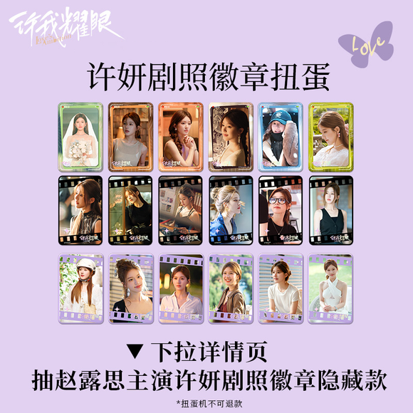 Love's Ambition (2025) Official Merch - Zhao Lusi (Xu Yan) Blindbox Badge