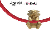 [Preorder 60 days] Love You Seven Times x WUDOLL Official Merch - Ding Yuxi (Chu Kong) / Yang Chaoyue (Xiang Yun) 925 Silver Rope Tiger / Pig Charm Bracelet - CPOP UNIVERSE Chinese Drama Merch Store
