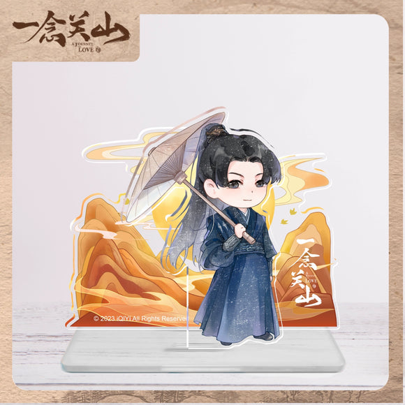 A Journey to Love Official Merch - Character Scene Acrylic Standees