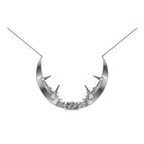 Whispers of Fate x KOOCI Official Merch - Chi Yun Crescent Necklace & Earring Set