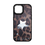 [In Stock] Zhao Lusi Design Brand ROSYDOEDIAN - 'Found My Pack' Leopard Print Mirror Phone Case (iPhone 15/16/17 Compatible)