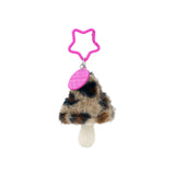 [In Stock] Zhao Lusi Design Brand ROSYDOEDIAN - momo Fluffy Mushroom Plush Keychain Bag Charm