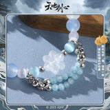 Sword and Beloved Official Merch - Cheng Yi (Wang Quan Fugui) / Li Yi Tong (Qing Tong) Character Blessing Bracelet (preorder)
