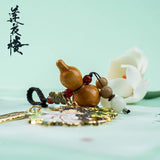 [In stock] Mysterious Lotus Casebook Official Merch - Li Lianhua Drunk in the Bamboo Forest Metallic Keychain