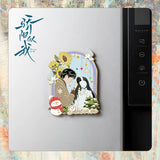 [PREORDER 60 days] Shine on Me (2025) Official Merch - Zhao Jin Mai / Song Wei Long Metallic Badge / Magnet