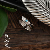 [Preorder 15 days] Follow Your Heart (2024) Official Merch - Luo Yunxi (Jiang Xinbai) Flute-themed Ring / Necklace 925 Silver