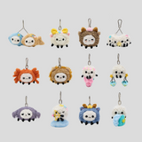 Bai Jing Ting GOODBAI GOODEES - GOODEES World [Zodiac Sign] Series Horoscope Plush Pendant Keychain