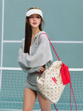 [In Stock] Zhao Lusi Design Brand ROSYDOEDIAN - 'Different Bags, Different Days' Tennis Polka Dot Drawstring Backpack