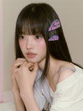 [In Stock] Zhao Lusi Design Brand ROSYDOEDIAN - 'Clip it Up' Series Logo Hair Clip