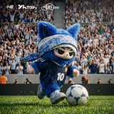 [In stock] Wang Yibo x HERE - AOO/Xiao Ao Argentina National Football Team Official Collab Plush Pendant