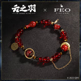 My Journey to You Merch - Yun Wei Shan Necklace & Gemstone Bracelet [iQIYI X FEO Official] - CPOP UNIVERSE Chinese Drama Merch Store