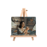 [PREORDER] Love on the Turquoise Land (2025) Official Merch - Dilraba (Nie Jiu Luo) / Chen Xing Xu (Yan Tuo) Character Drama Stills Acrylic Display Card Brick