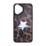[In Stock] Zhao Lusi Design Brand ROSYDOEDIAN - 'Found My Pack' Leopard Print Mirror Phone Case (iPhone 15/16/17 Compatible)